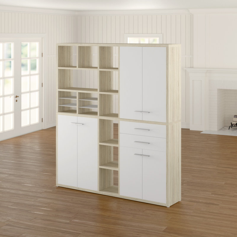 Ebern Designs 216 cm Aufbewahrungsschrank Esel & Bewertungen | Wayfair.de